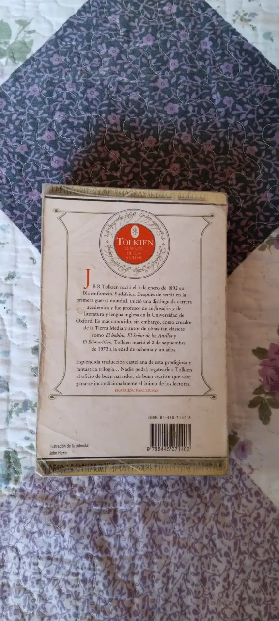 Libro El Señor de los Anillos I - 3