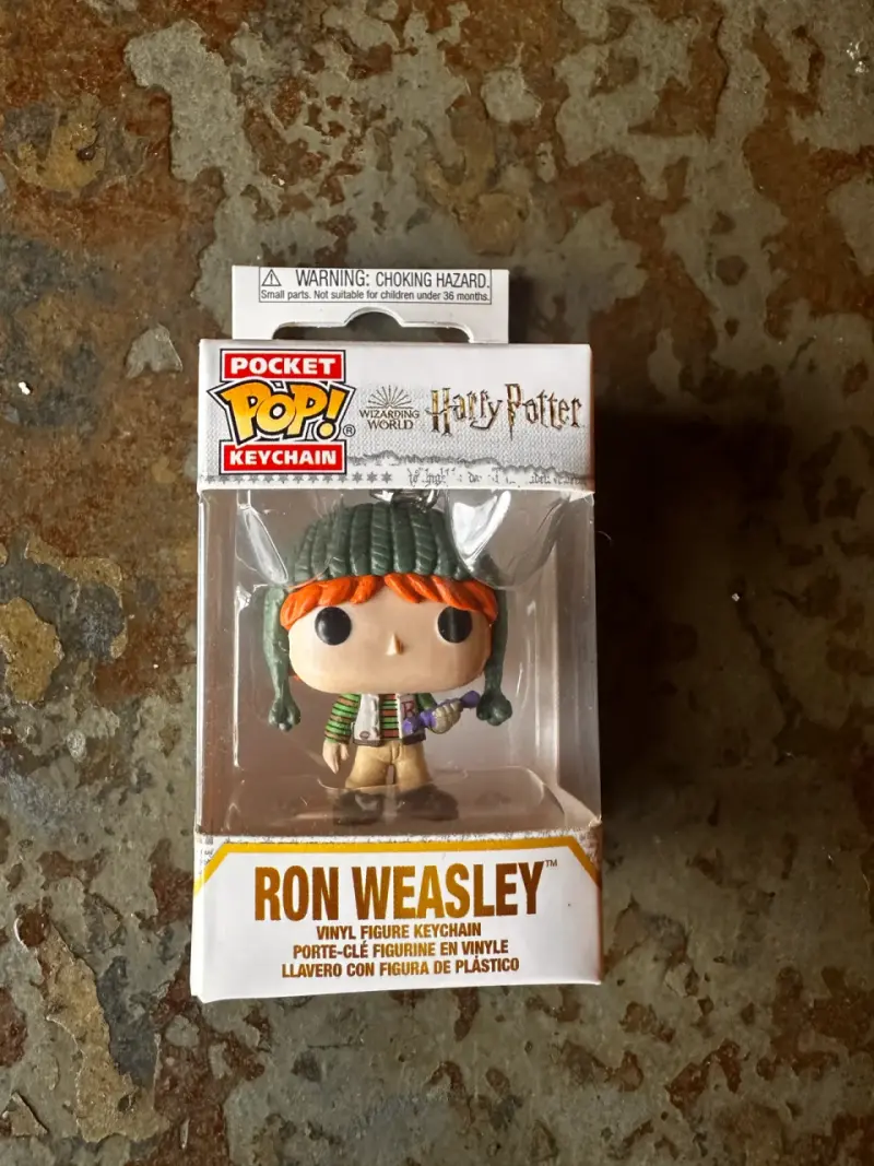 Llavero Funko Pop Ron Weasley - 1