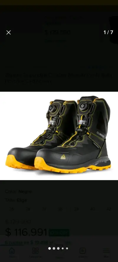 Botas de seguridad Climber New Anton - miniatura 4