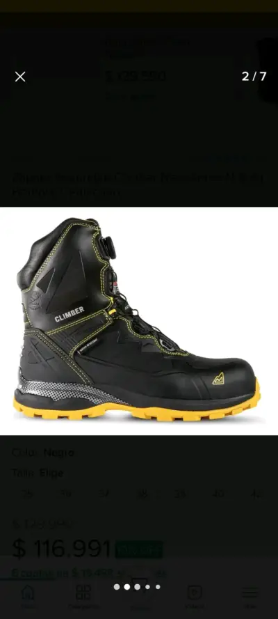 Botas de seguridad Climber New Anton - miniatura 5