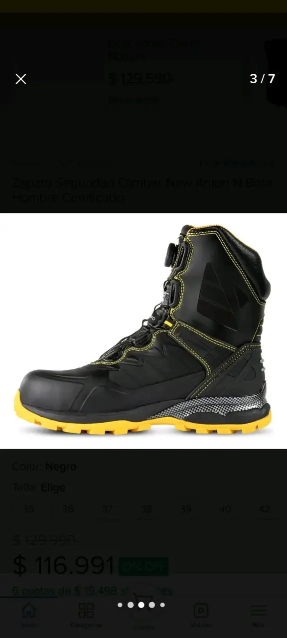 Botas de seguridad Climber New Anton - 6