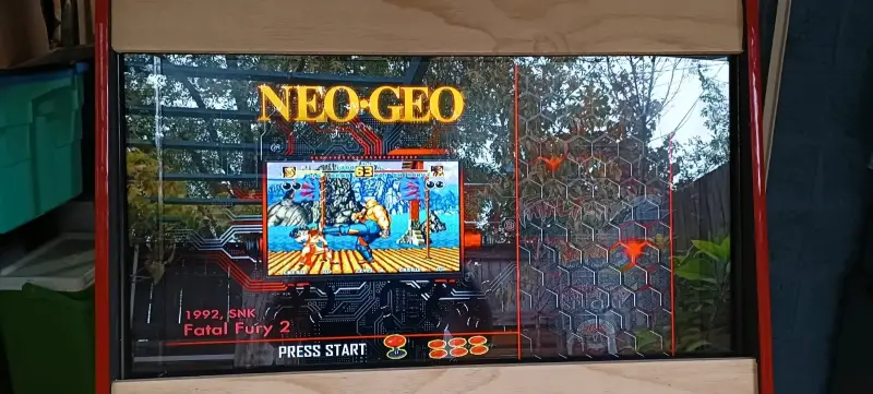 Máquina arcade con juegos retro - 3