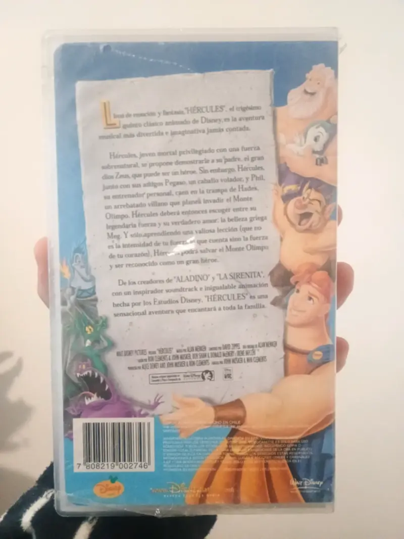 VHS Hércules Disney Colección de Oro - 2