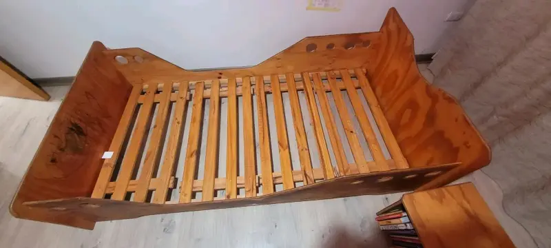 Cama montesori de madera para niño - 1