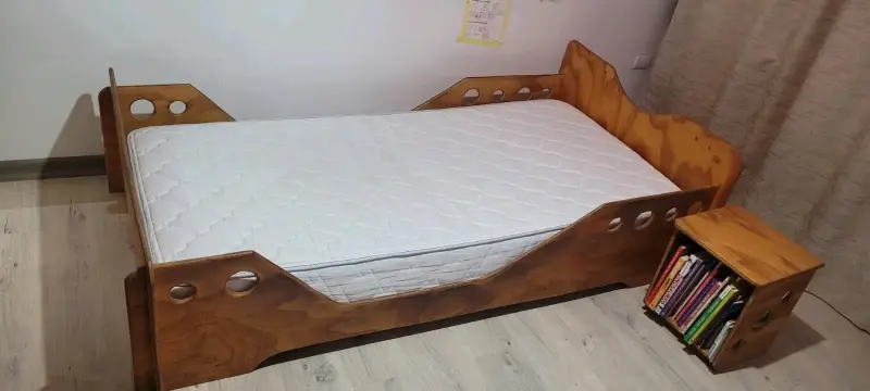 Cama montesori de madera para niño - 3