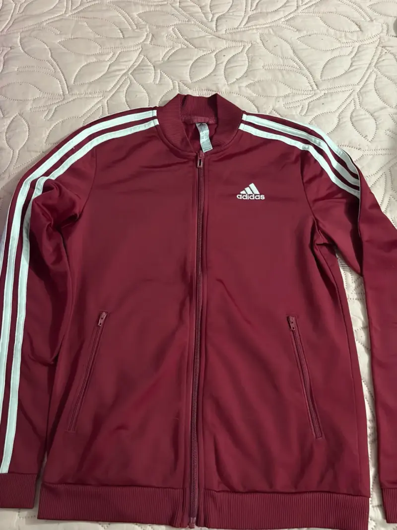 Polerón Adidas bordó con cierre - 2