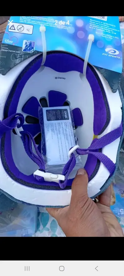 Casco  decorado Hannah Montana - miniatura 3