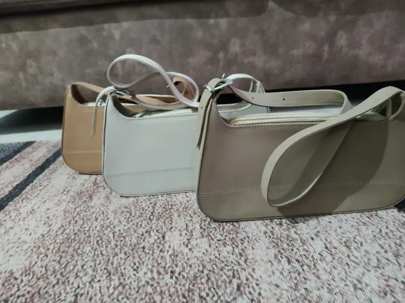 Cartera pequeña y elegante,colores neutros - 1
