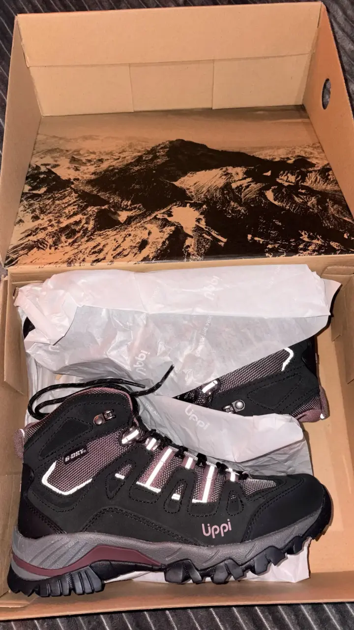 Zapatillas de trekking Lippi negras - 2