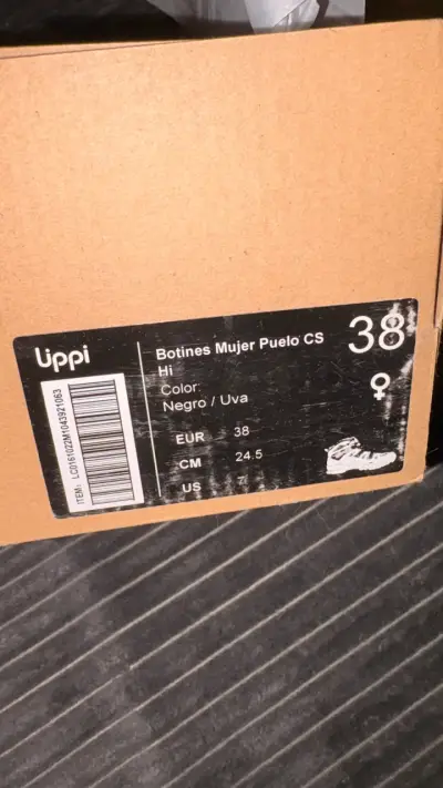 Zapatillas de trekking Lippi negras - miniatura 4