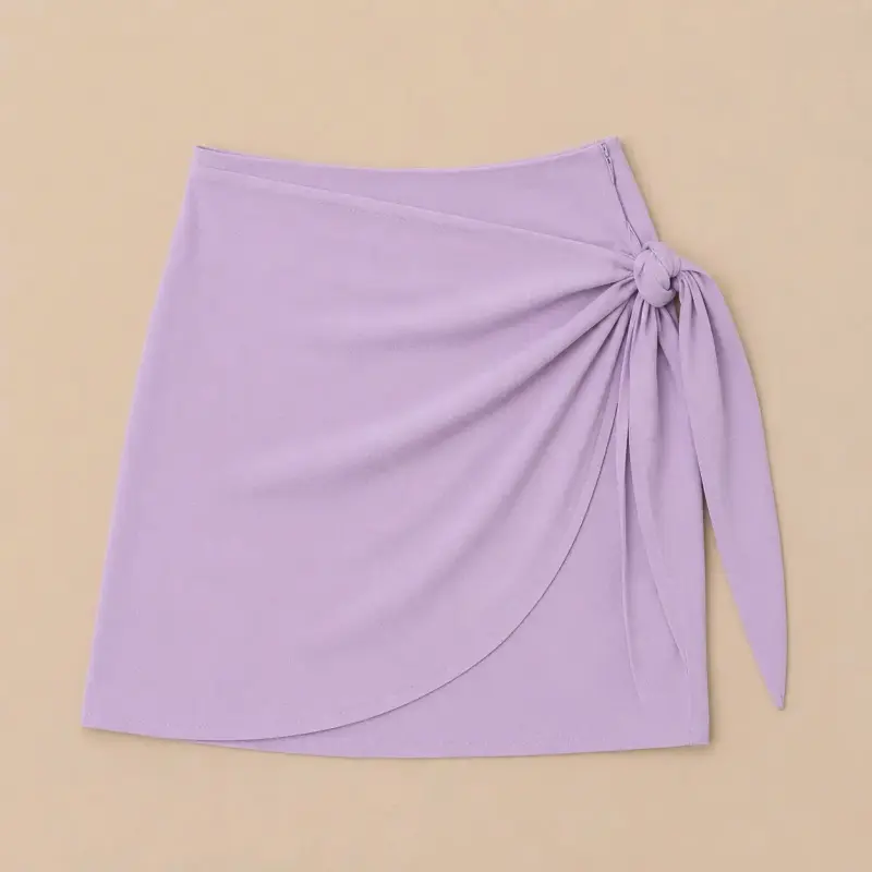 Falda lila - 1