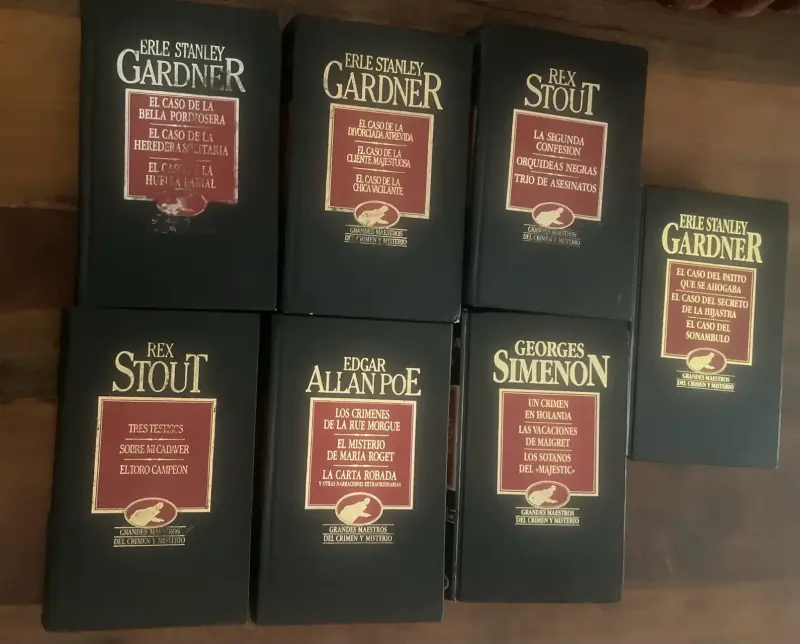 Selección 7 libros de misterio grandes escritores - 1