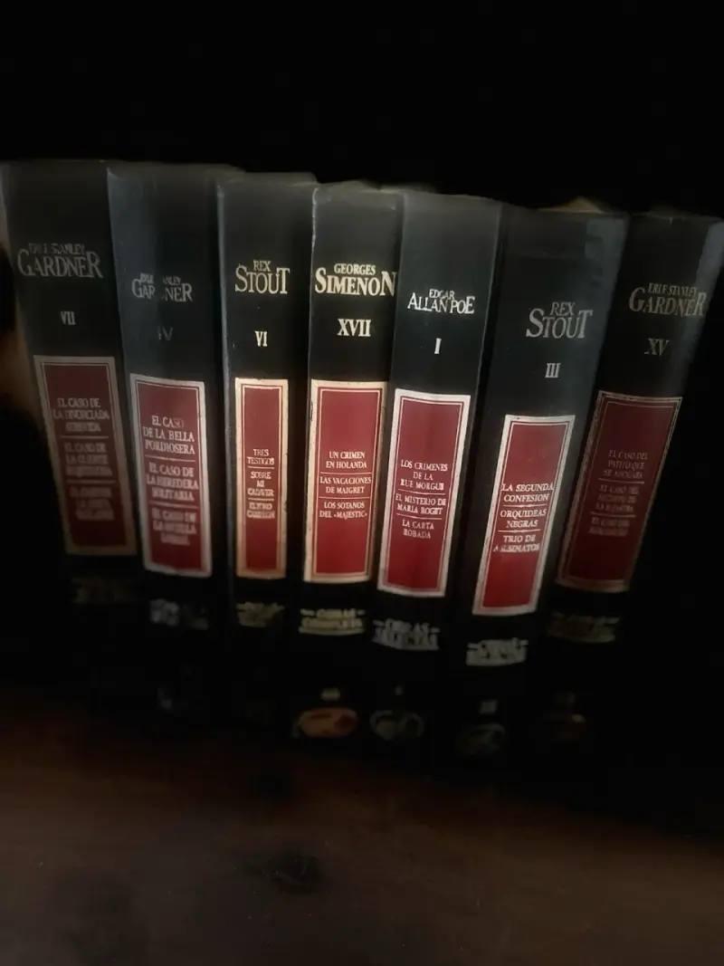 Selección 7 libros de misterio grandes escritores - 2