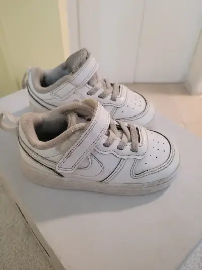 Zapatillas blancas para niños t23 - miniatura 2