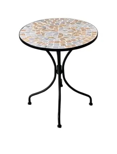 Mesa redonda de mosaico - miniatura 1