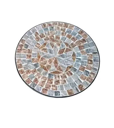 Mesa redonda de mosaico - miniatura 2