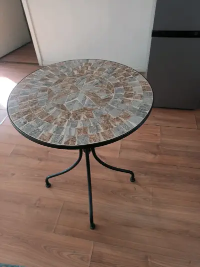 Mesa redonda de mosaico - miniatura 4
