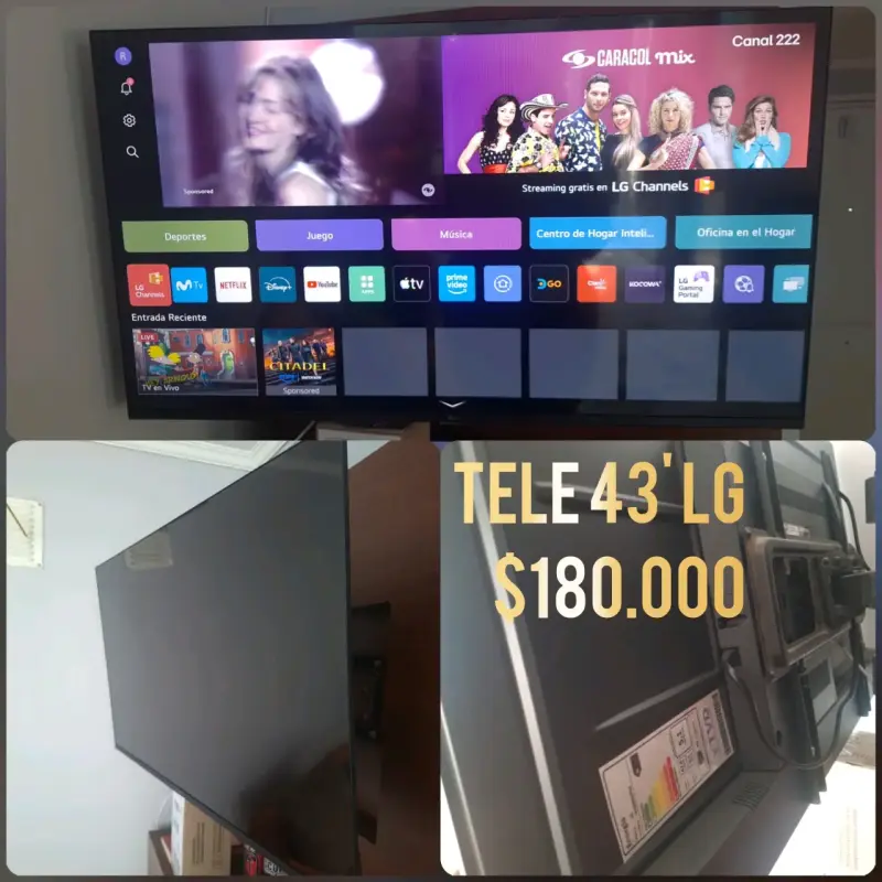 Televisor LG 43 pulgadas - 1