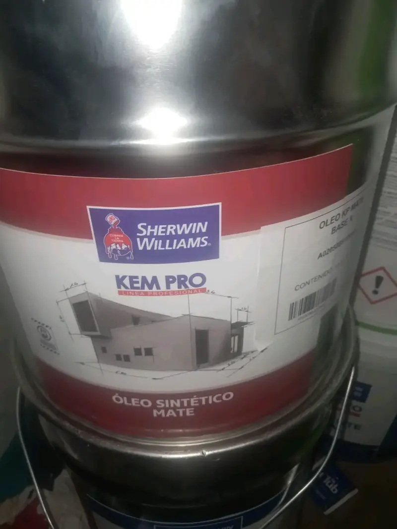 Pintura óleo sintético mate sherwin williams