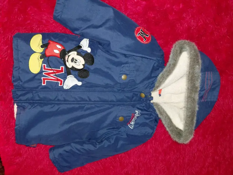 Chaqueta infantil Mickey azul