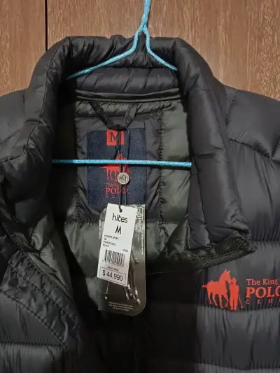 Chaqueta hombre,marca Polo negra M - miniatura 1
