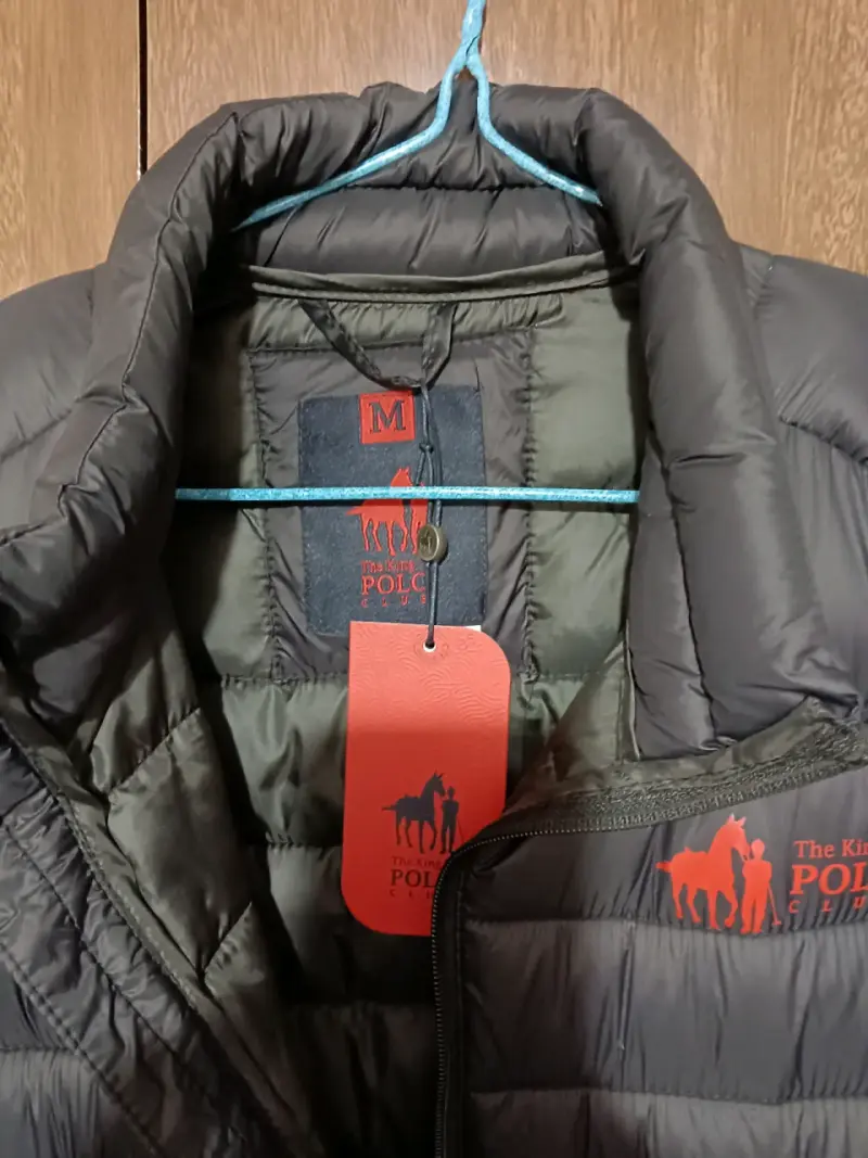 Chaqueta hombre,marca Polo negra M - 2