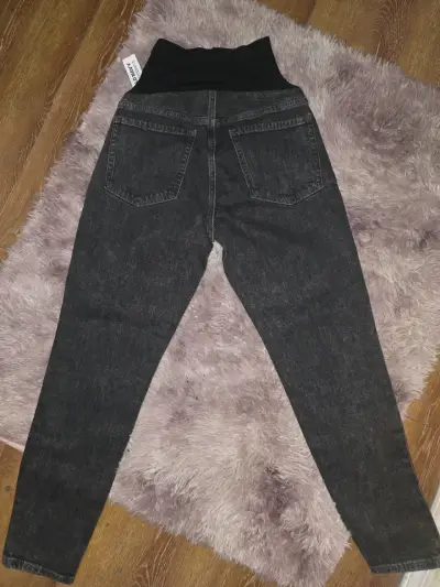Jeans maternales grises talla 4 - miniatura 2