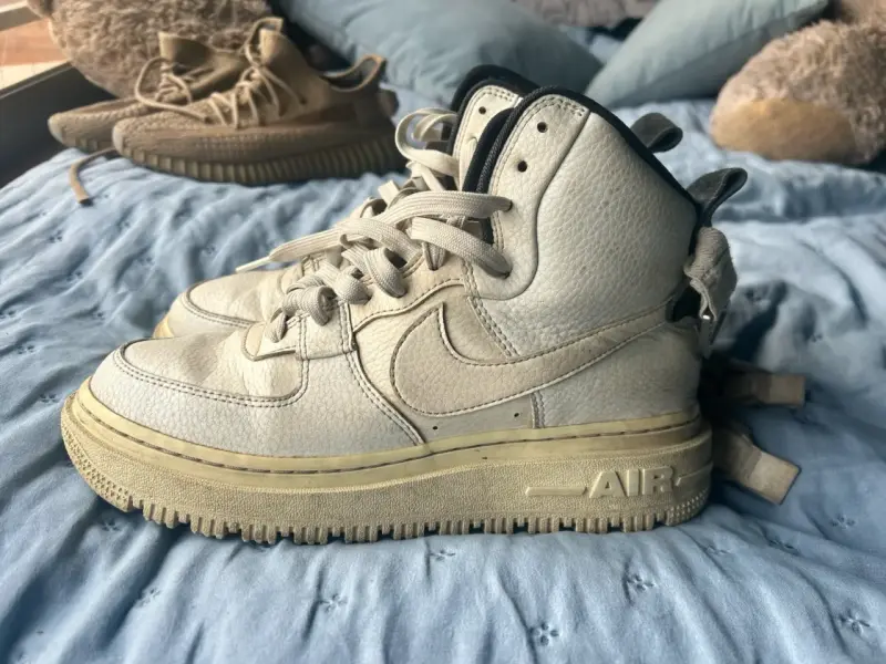 Zapatillas deportivas beige