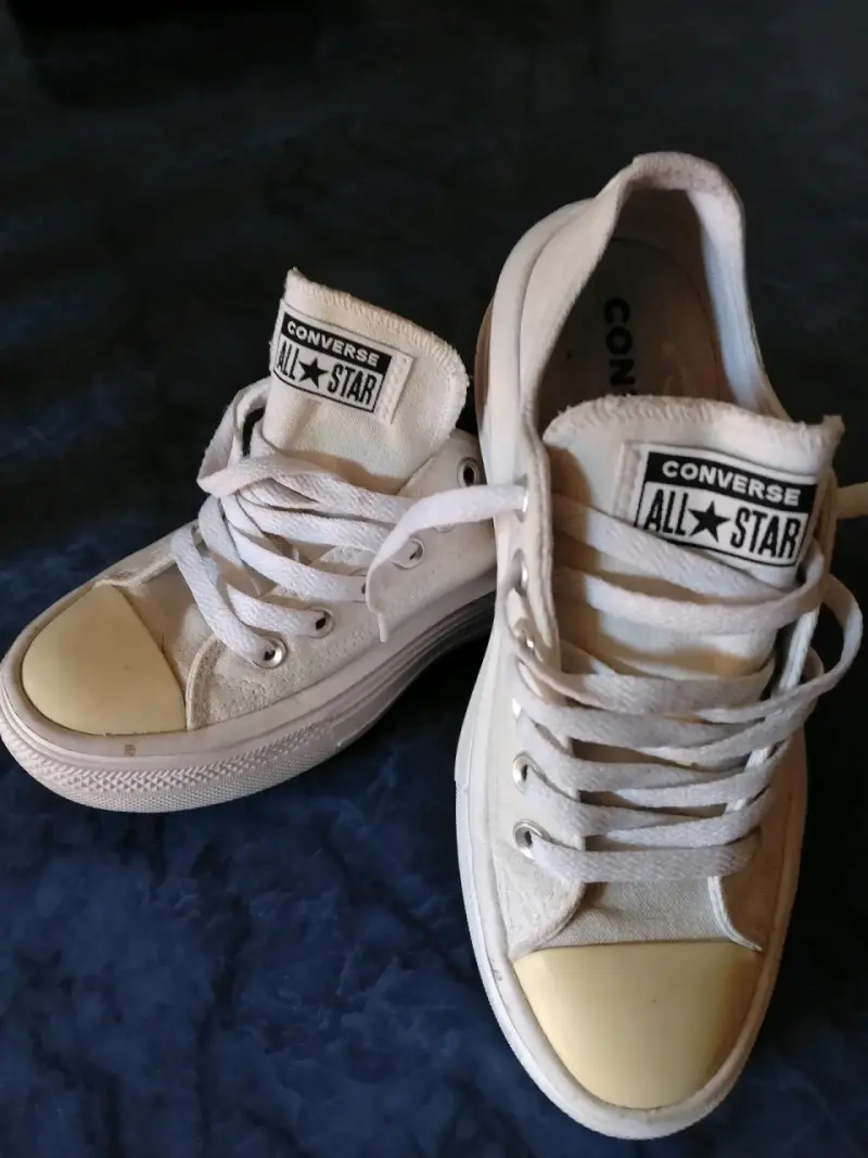 Zapatillas Converse All Star blancas - 2