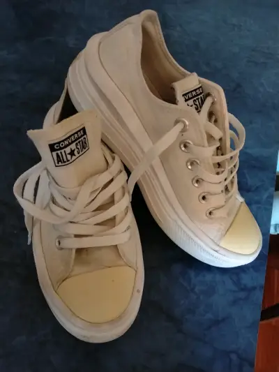 Zapatillas Converse All Star blancas - miniatura 4