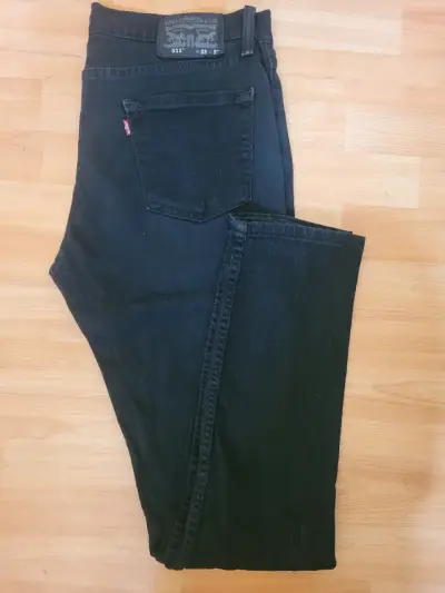 Jeans negros Levi's 511 - miniatura 1