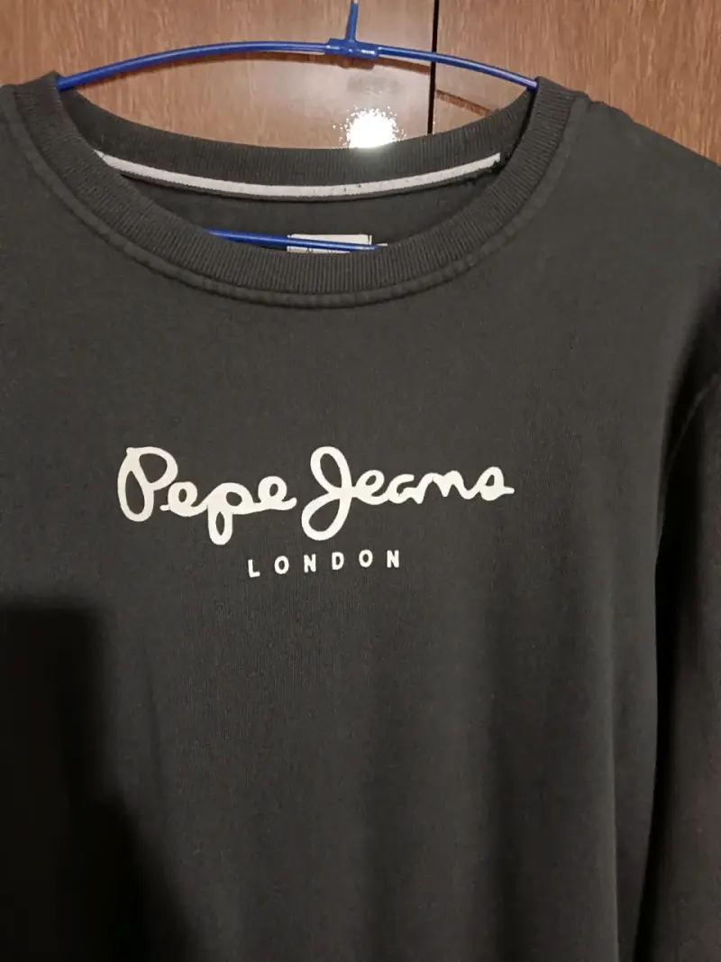Polerón Pepe Jeans negro talla L - 1