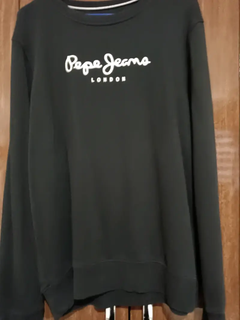 Polerón Pepe Jeans negro talla L - 3