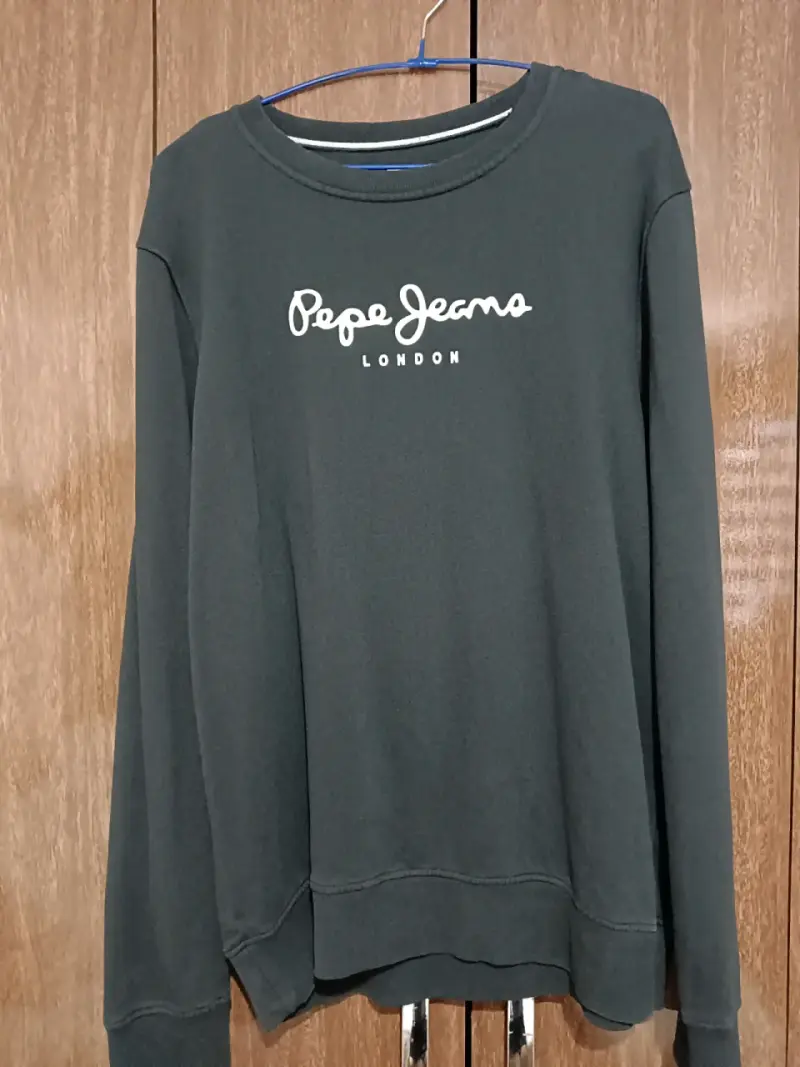 Polerón Pepe Jeans negro talla L - 5