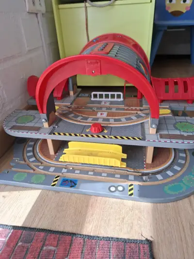 Set de pista de tren infantil - miniatura 3
