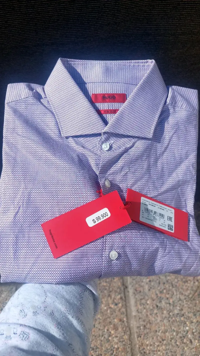Camisa formal Hugo Boss nueva