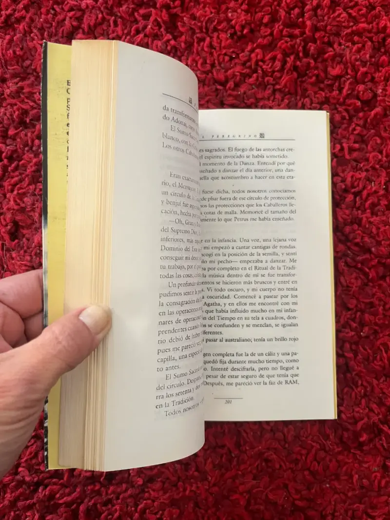 Libro 'El Peregrino' Paulo Coelho - 2