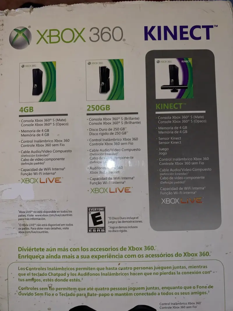 Consola Xbox 360 con Kinect - 3