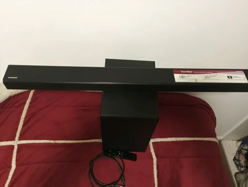 Barra de sonido Samsung con subwoofer - 3