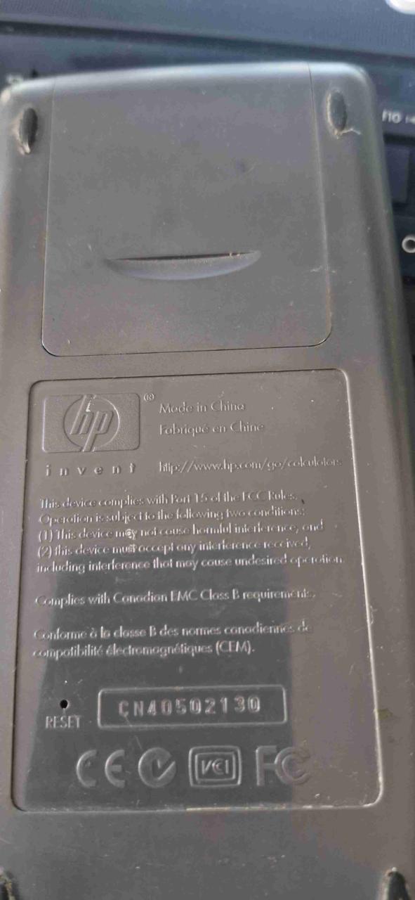 Calculadora científica HP 48gll - 2