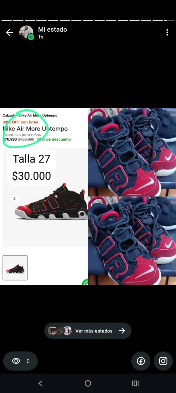 Zapatillas Nike Air More Uptempo