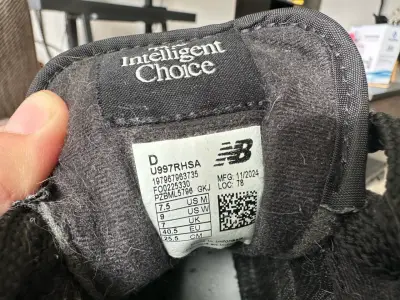 Zapatillas deportivas negras New Balance - miniatura 3