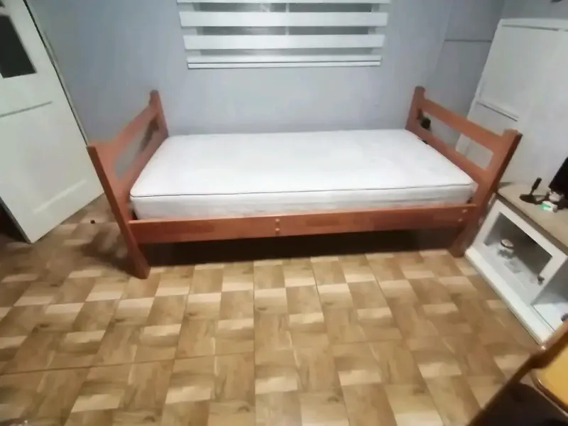 Cama individual madera - 1
