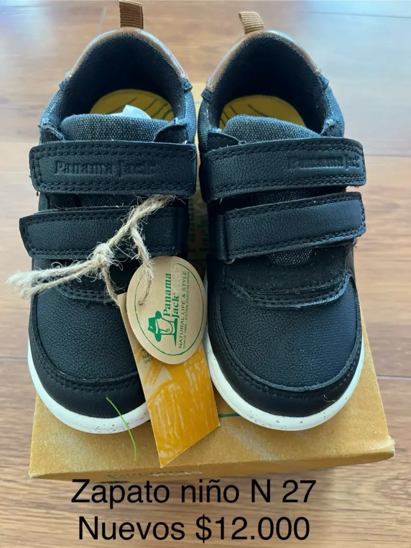 Zapatillas negras Panama Jack Kids - 2