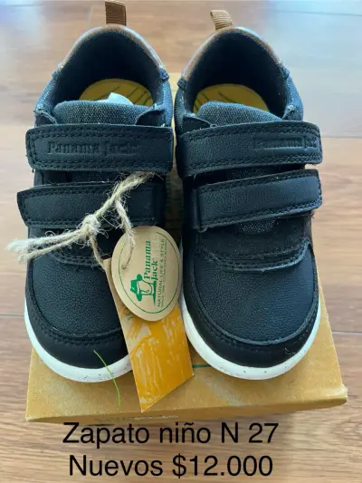 Zapatillas negras Panama Jack Kids - miniatura 2