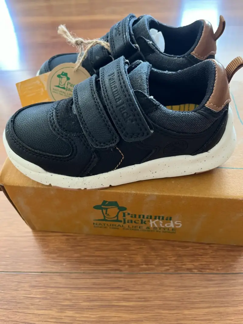 Zapatillas negras Panama Jack Kids - 3