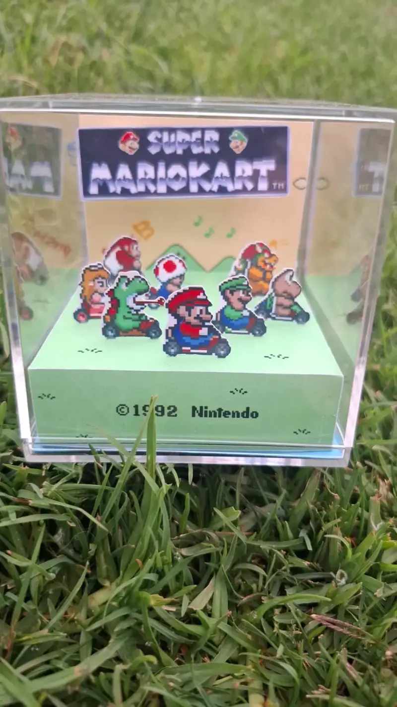 Diorama de Super Mario Kart - 1