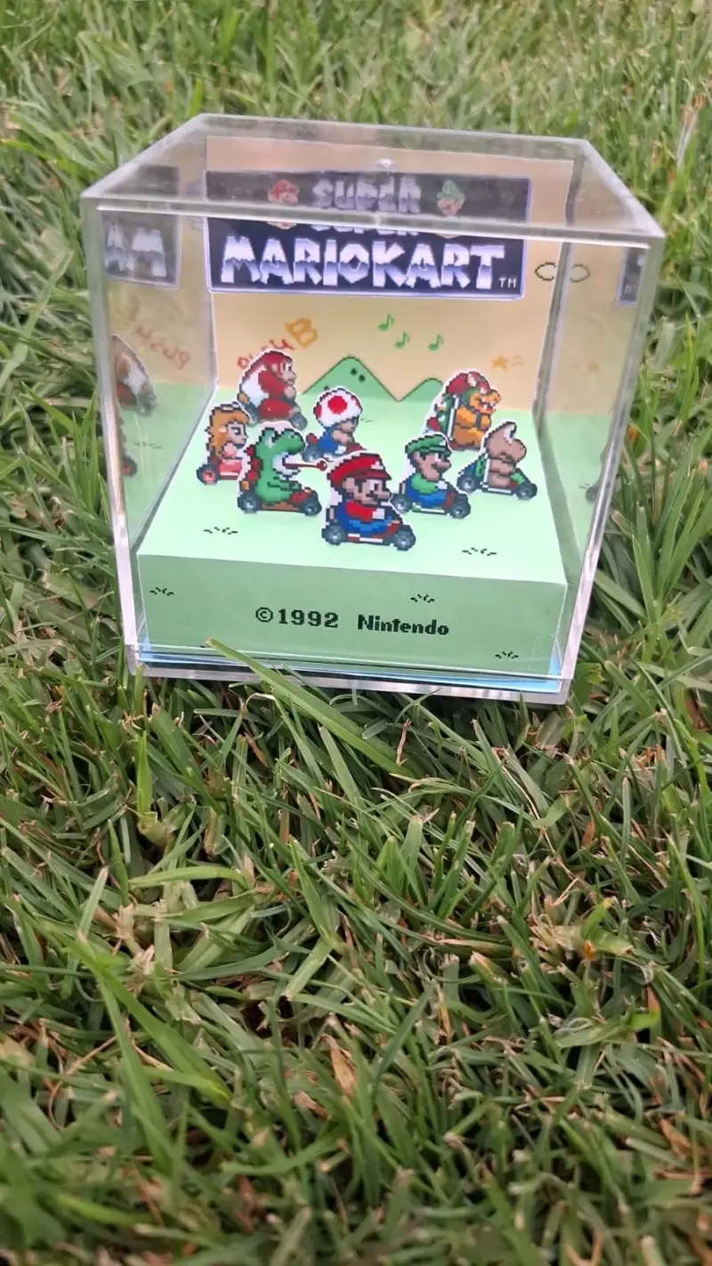 Diorama de Super Mario Kart - 2