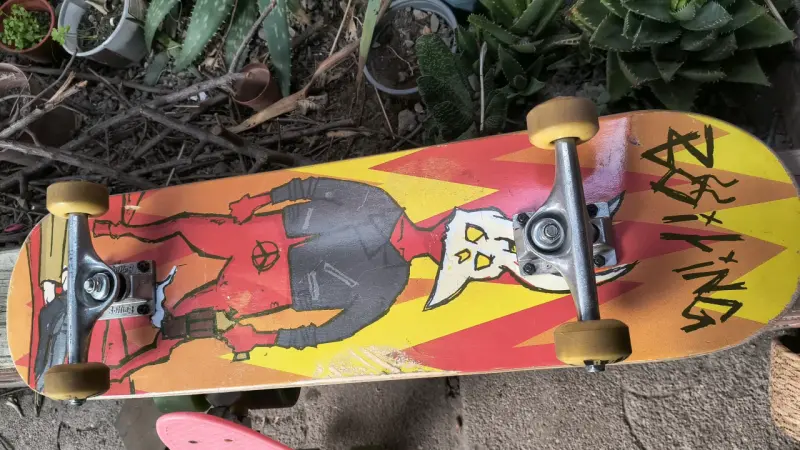 Tabla de skate con lija - 3