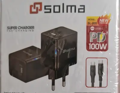 Cargador rápido USB-C 100W Solma - miniatura 2